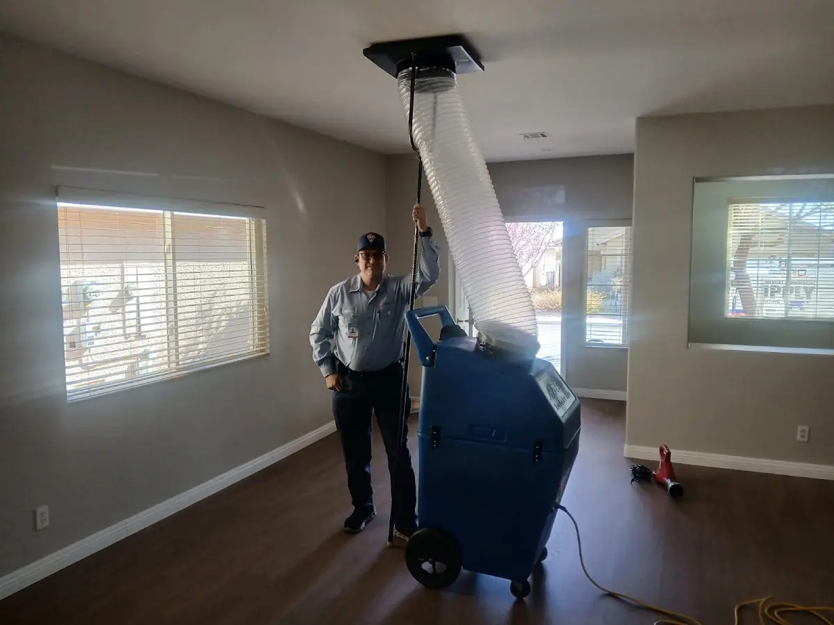 Professional Dryer Vent Cleaning work inside a South Burlington home